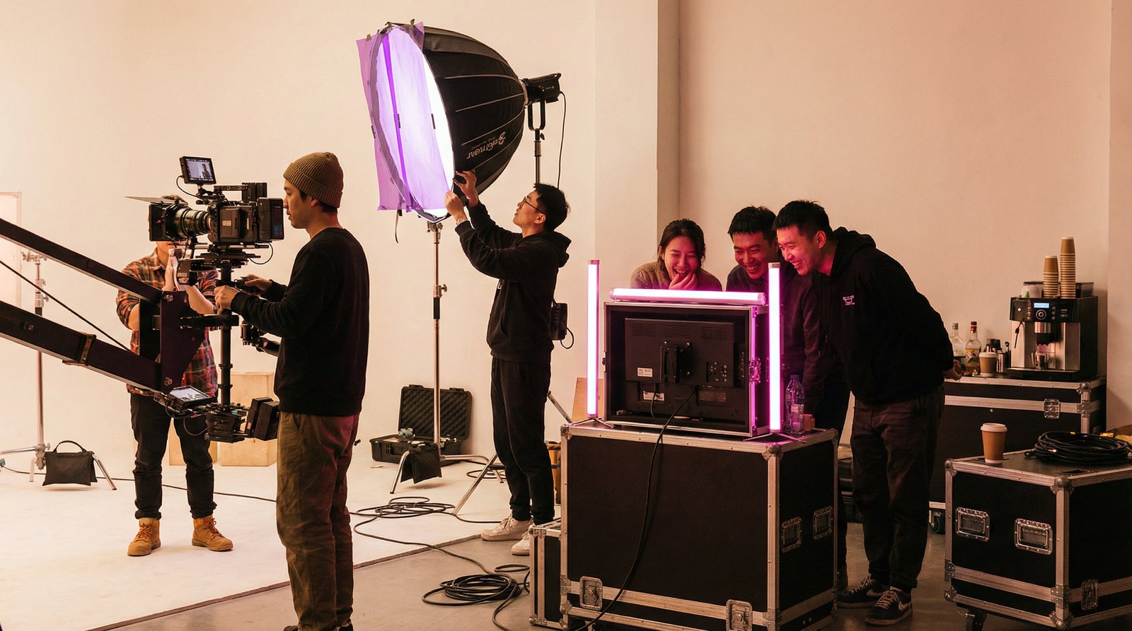 91原创微电影制作现场传媒